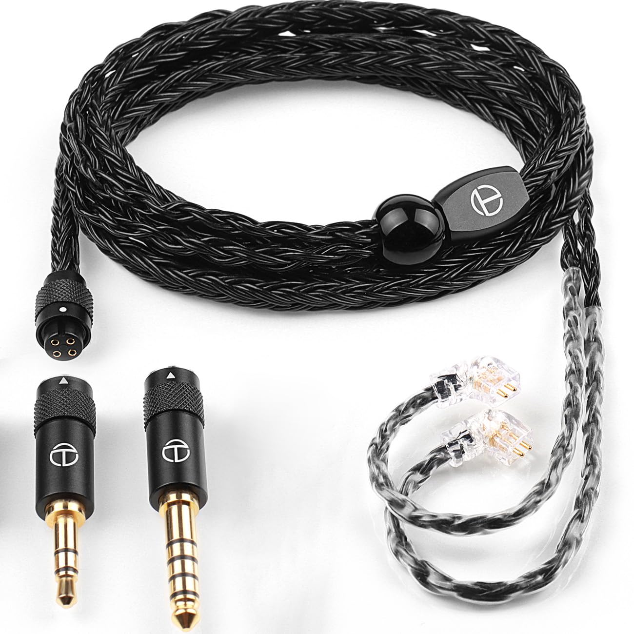 Amazon | TRN T2 Pro リケーブル QDC ケーブル 3.5 4.4 mm 交換式