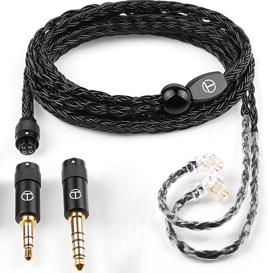 Amazon | TRN T2 Pro リケーブル QDC ケーブル 3.5 4.4 mm 交換式