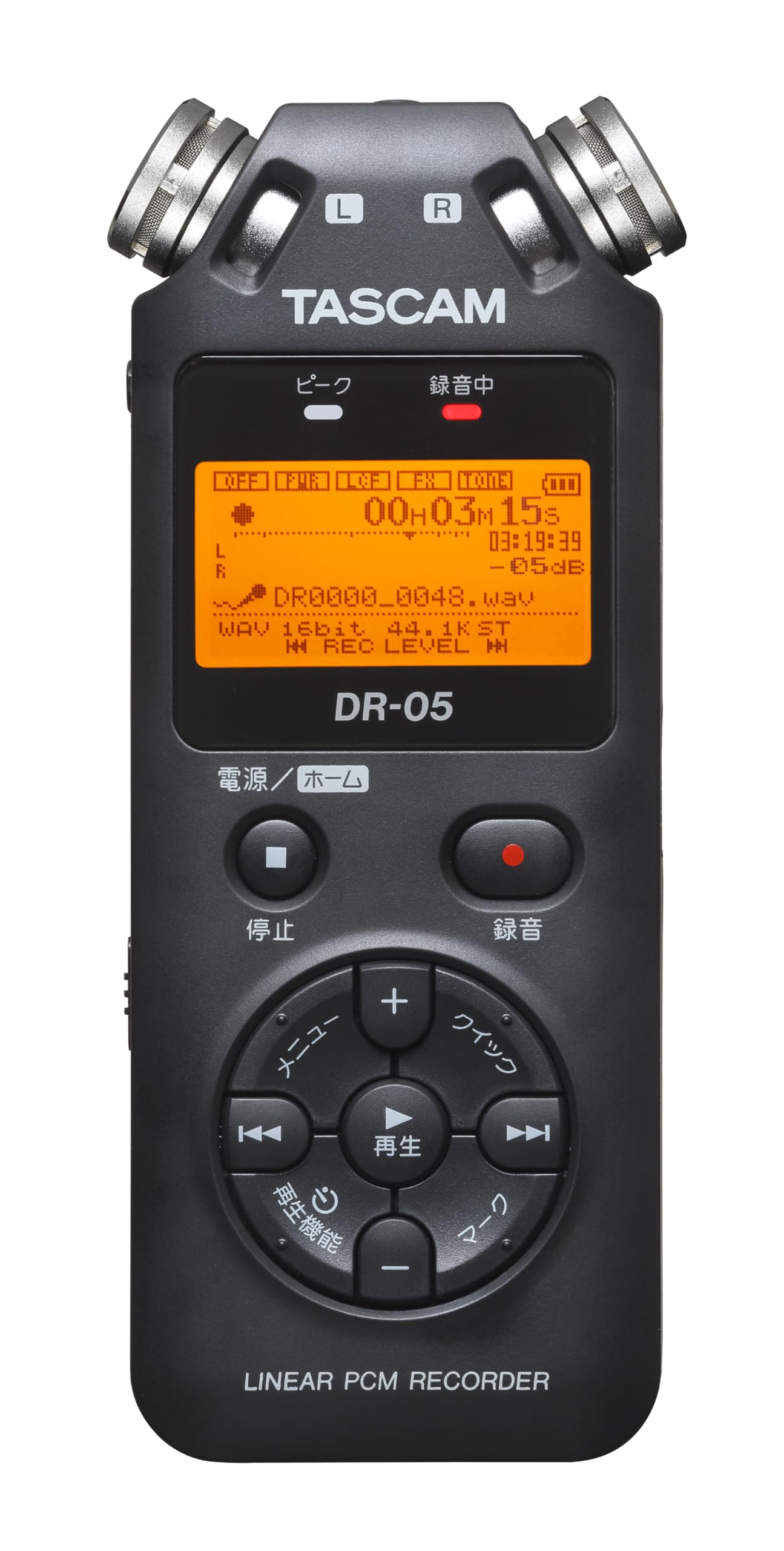 Amazon.co.jp: TASCAM(タスカム) DR-05 VER3 リニアPCMレコーダー