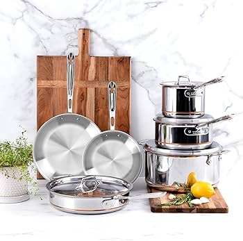 Amazon.com: All-Clad Copper Core 5-Ply Stainless Steel Fry Pan 8
