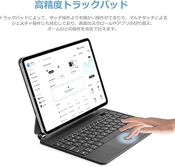 Amazon.co.jp: QERDAOYI マジックキーボード iPad Pro 11 インチ M4/M5