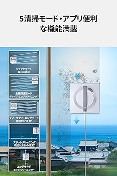 Amazon | 【窓掃除をロボットに任せる】 ECOVACS(エコバックス) WINBOT