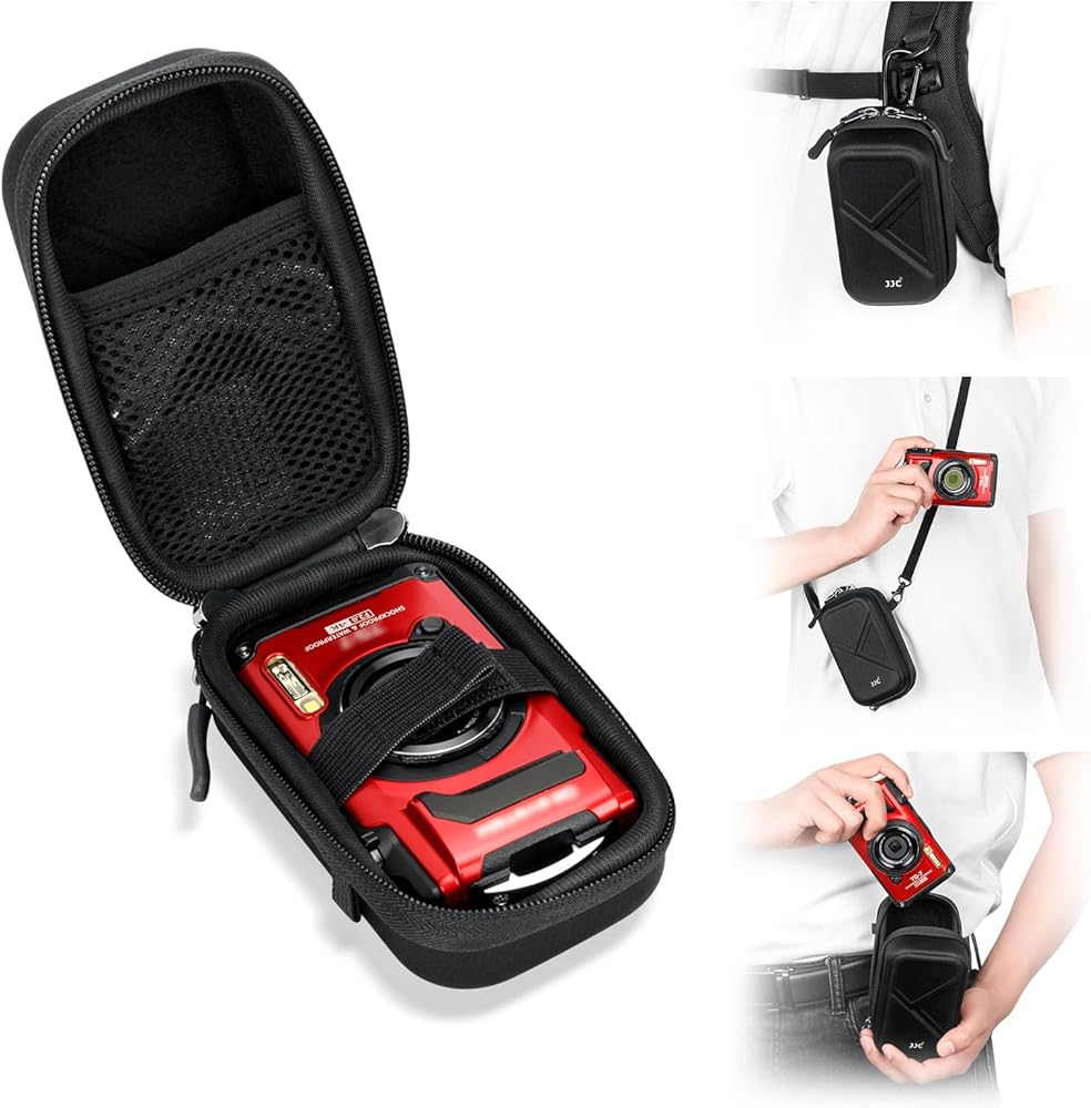 Amazon.com : Hard Belt Camera Travel Case with Shoulder Strap