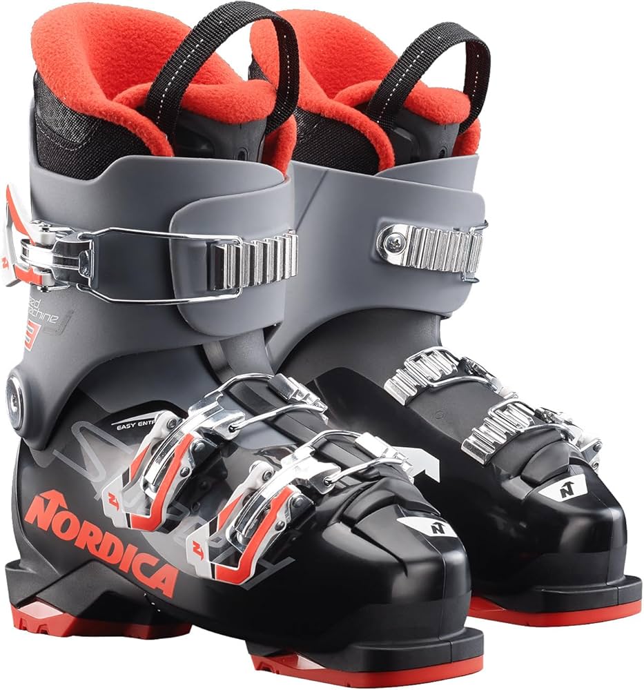 Amazon.com : Nordica Speedmachine J3 Kid's Alpine Ski Boots (Black