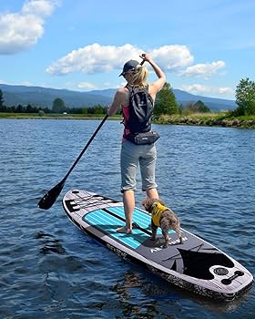 Amazon | AEORPEW (エーオーピー) 10フィート 空気注入式パドルボード