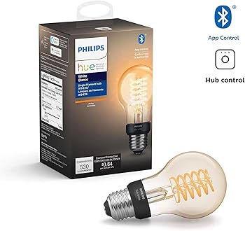 Amazon.co.jp: Philips Hue ホワイトフィラメント A19 スマート