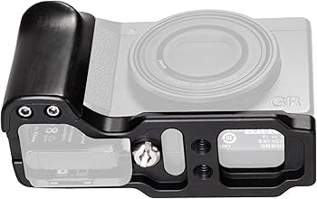Amazon.co.jp: WEPOTO Ricoh GR III GR IIIx用ハンドグリップメタル