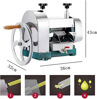 Amazon｜手動サトウキビジューサー サトウキビ絞り機 手動さとうきび