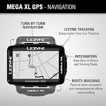 Amazon.co.jp: Lezyne Mega XL GPS Cycle Computer : スポーツ＆アウトドア