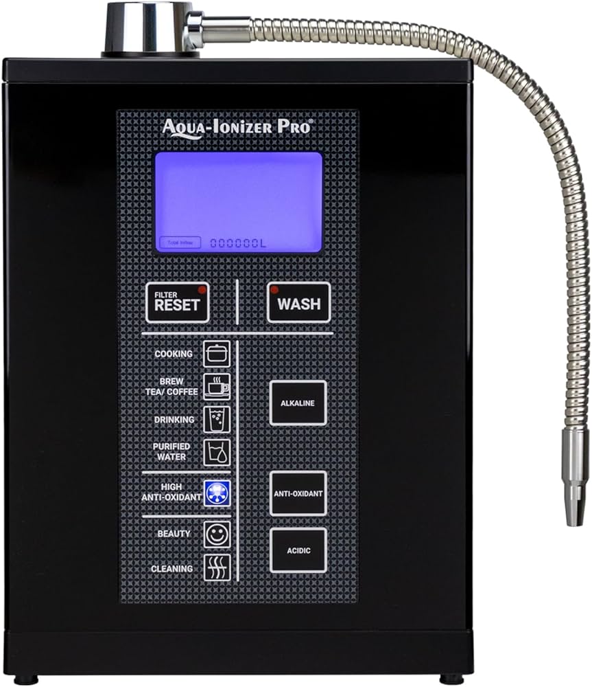 Aqua Ionizer Deluxe 9.5 Anti-Oxidant Boost Water Ionizer |Produces