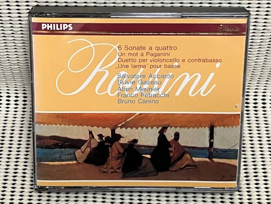 PHILIPS ロッシーニ：弦楽ソナタ集全曲、他 (PHCP-3608-9) PHILIPS