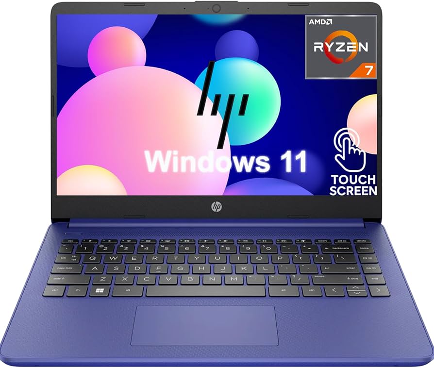 Amazon.com: HP 14 Inch Laptop | Touchscreen | Ryzen 7 5700U, AMD 8