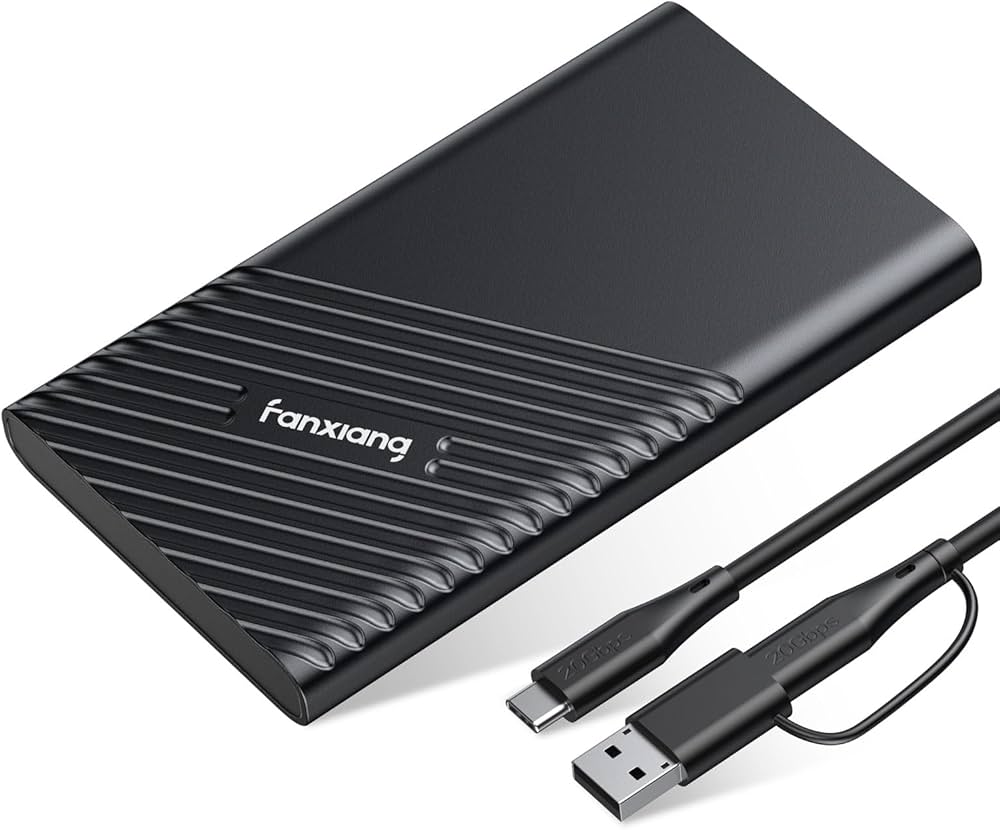 Amazon | fanxiang 外付け SSD 2tb【PS4/PS5動作確認済】usb-a usb-c