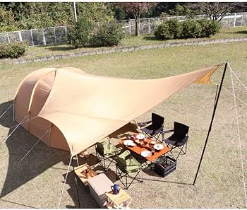 Amazon.co.jp: IGNIO イグニオ トンネルテント ヘキサゴンタープセット