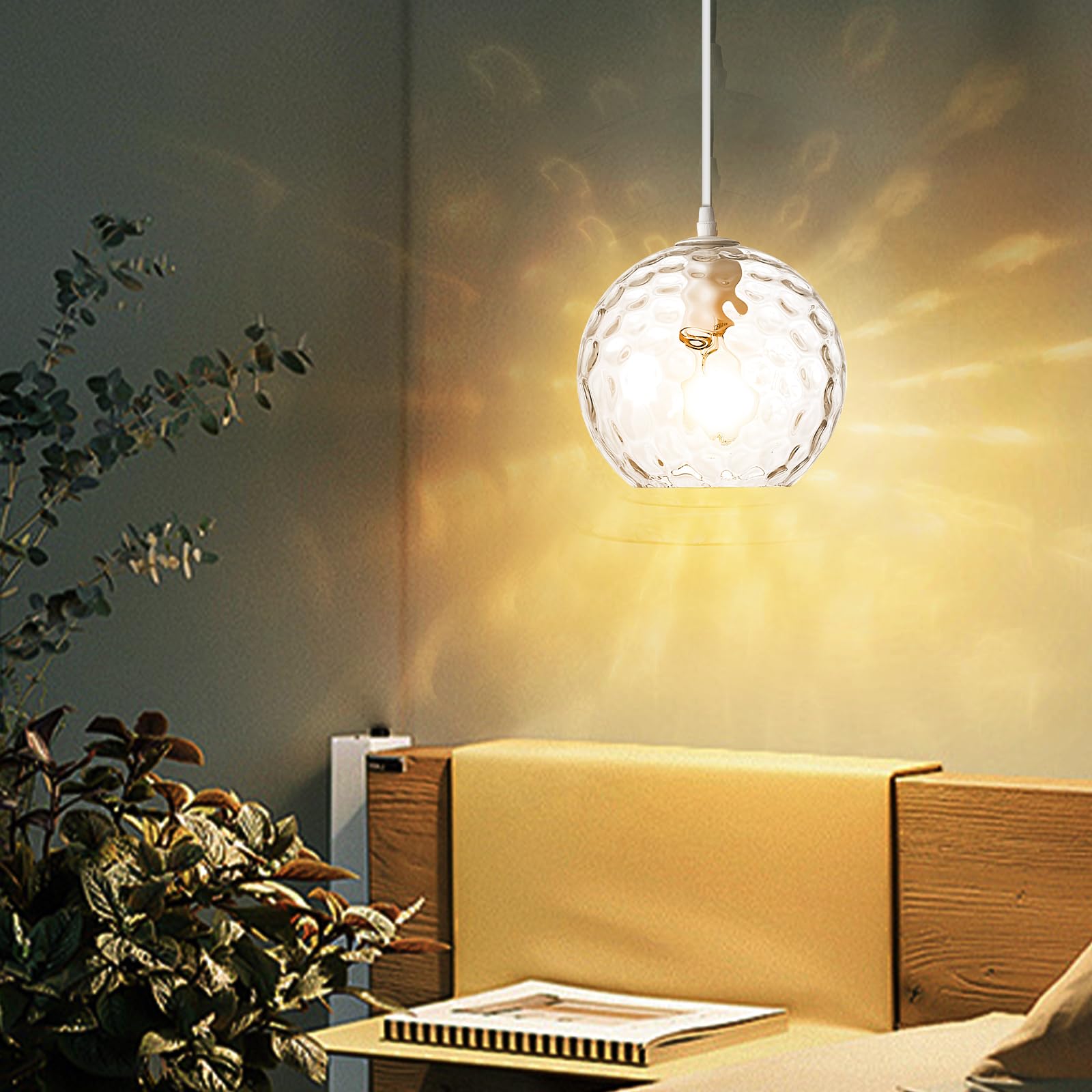 Amazon.co.jp : SPAHER ペンダントライト E26口金 ダクトレール用 水面