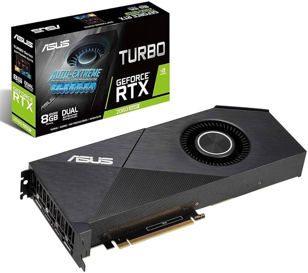 Amazon | ASUS GeForce RTX 2060 Super 8G Turbo Edition GDDR6 HDMI