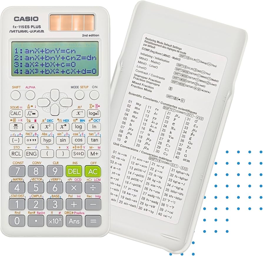Amazon.co.jp: Casio fx-115ESPLS2 White Advanced Scientific