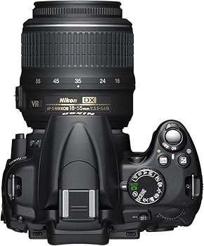 Amazon.com : Nikon D5000 DSLR Camera with 18-55mm f/3.5-5.6G VR