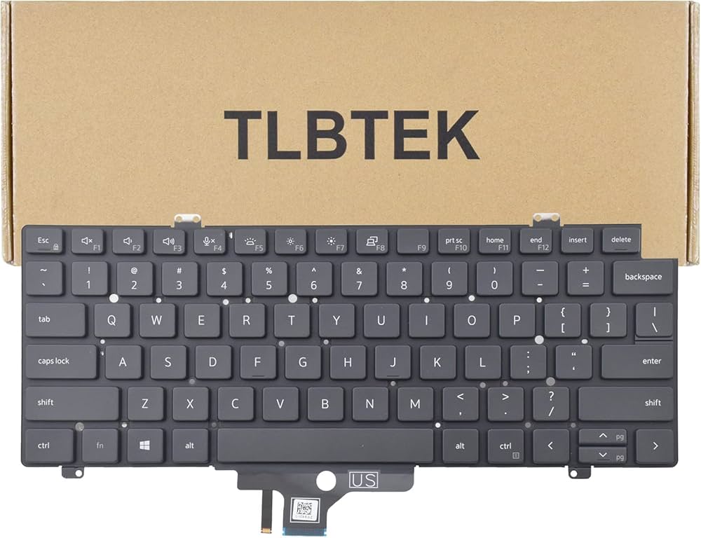 Amazon | TLBTEK バックライトキーボード 交換用 Dell Latitude 5420