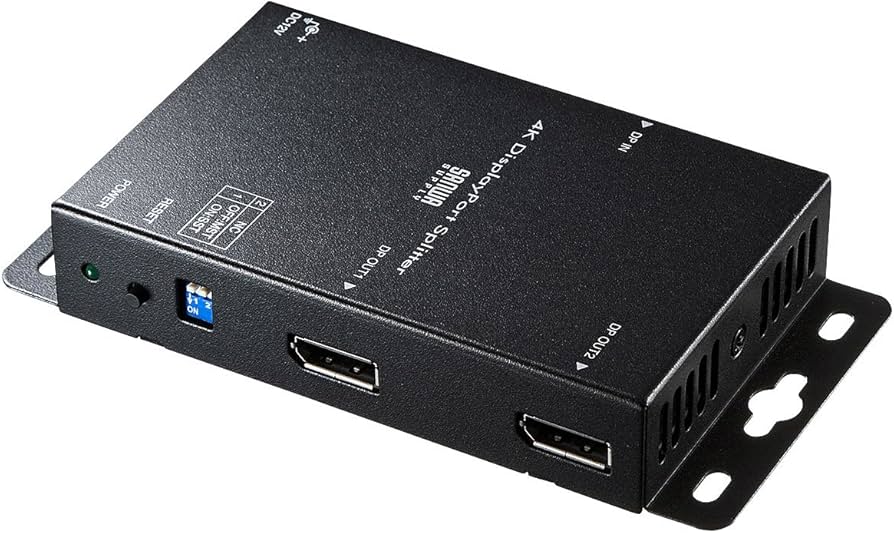 Amazon.co.jp: サンワサプライ 4K対応DisplayPort分配器(2分配) VGA