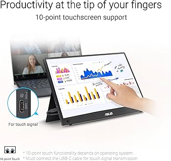 Amazon.com: ASUS ZenScreen Touch 16” USB-C Portable Monitor