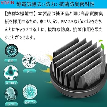 Amazon.co.jp: シャープ掃除機フィルター 2024高性能プリーツ
