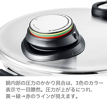 Amazon｜フィスラー (Fissler) 圧力鍋 ビタビットプレミアム 6L ガス火