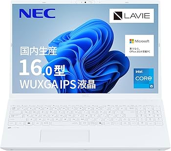 Amazon.co.jp: NEC LAVIE 国内生産 ノートパソコン 25春N16 16.0 型