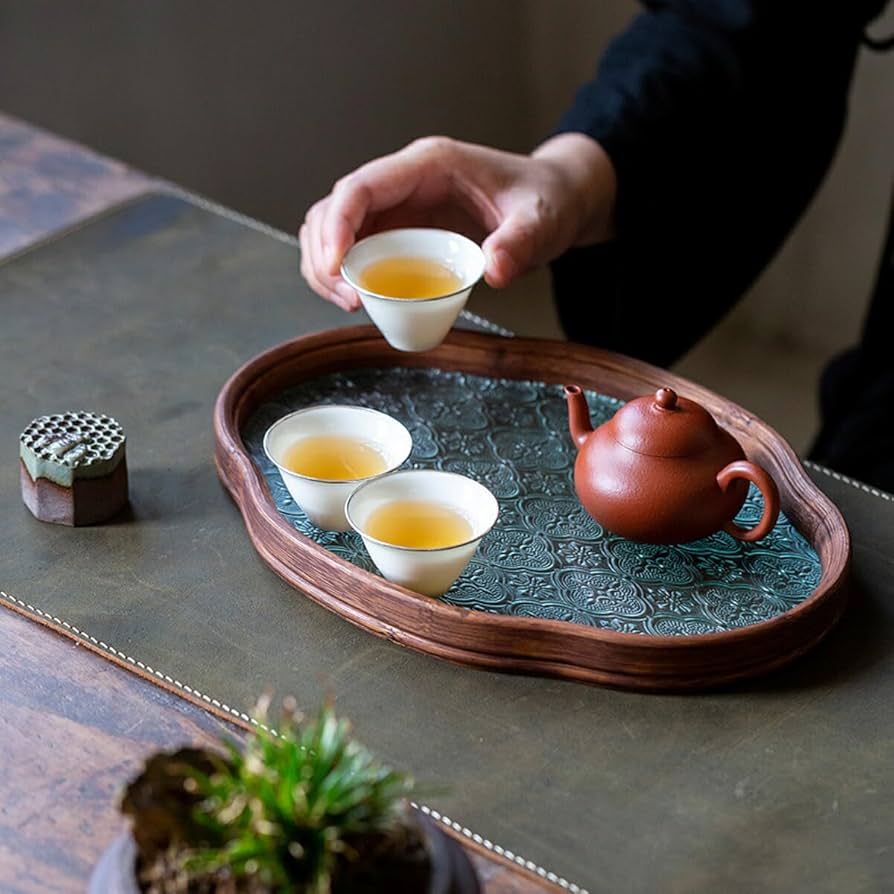 Amazon｜Liberty-Z 花海棠柄トレー トレイ ガラス 盛器 昭和 「シノワ