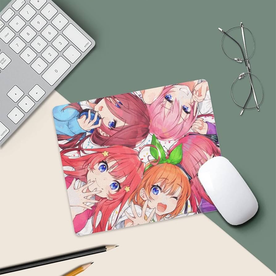 Amazon.co.jp: 五等分の花嫁マウスパッドマウスパッド 大型マウス