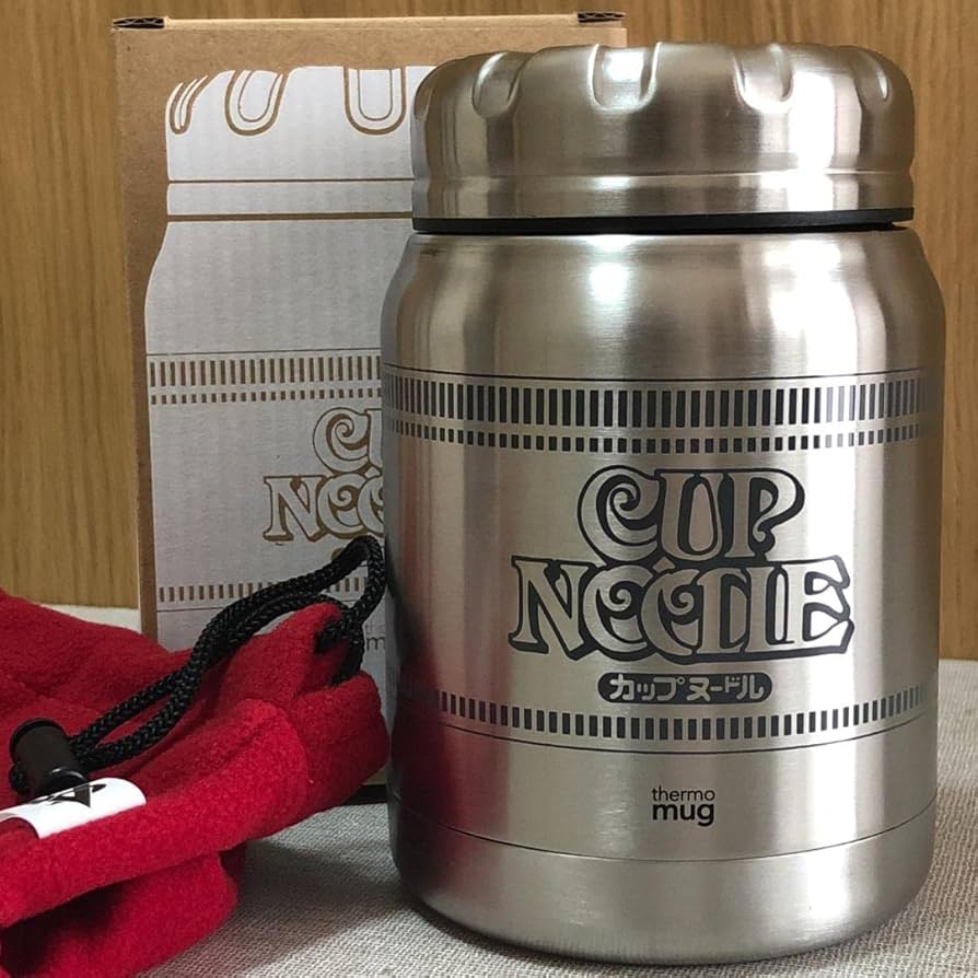 Amazon.co.jp: 日清カップヌードル コラボフードコンテナ Thermo mug