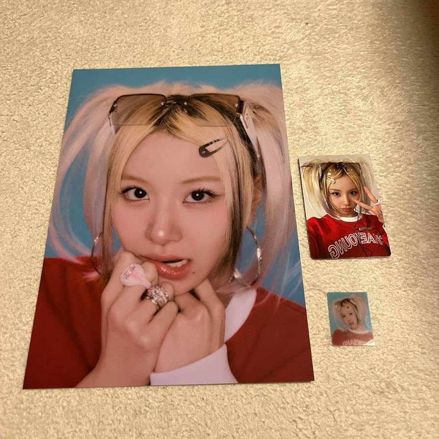 Amazon.co.jp: 限定TWICEonce4期入会特典チェヨントレカポスター証明