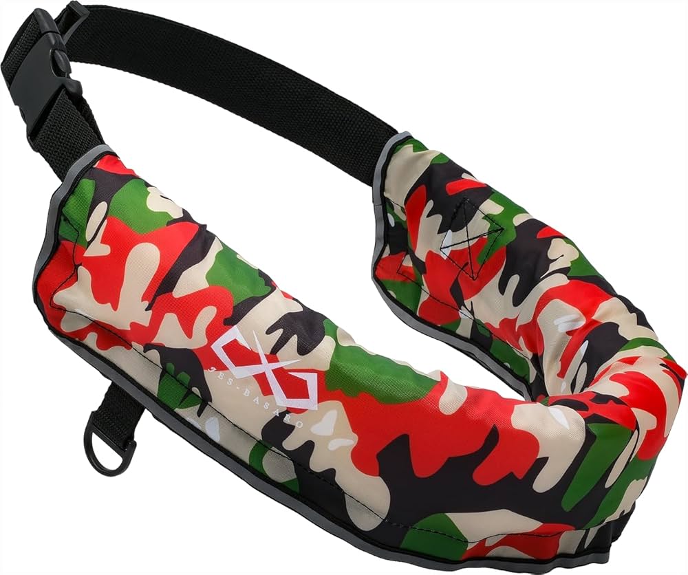 Amazon | JES-BASARO (ジェスバサロ) ライフジャケット 手動膨張式