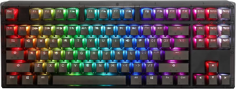 Amazon.com: Ducky One 3 TKL Aura 80% Mechanical Keyboard: Quack