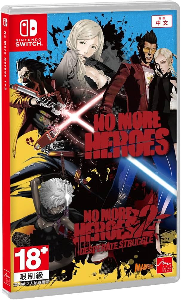 No More Heroes 1+2 - For Nintendo Switch : Amazon.co.uk: PC