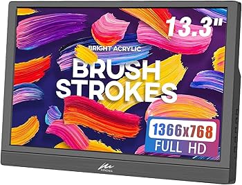 Amazon.co.jp: モバイルモニター 13.3インチ Kenowa ポータブル