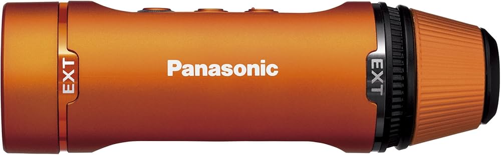 Amazon | パナソニック ウェアラブルカメラ オレンジ HX-A1H-D