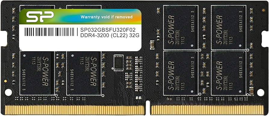 Silicon Power DDR4 32GB 3200MHz (PC4-25600) CL22 SODIMM 260-Pin