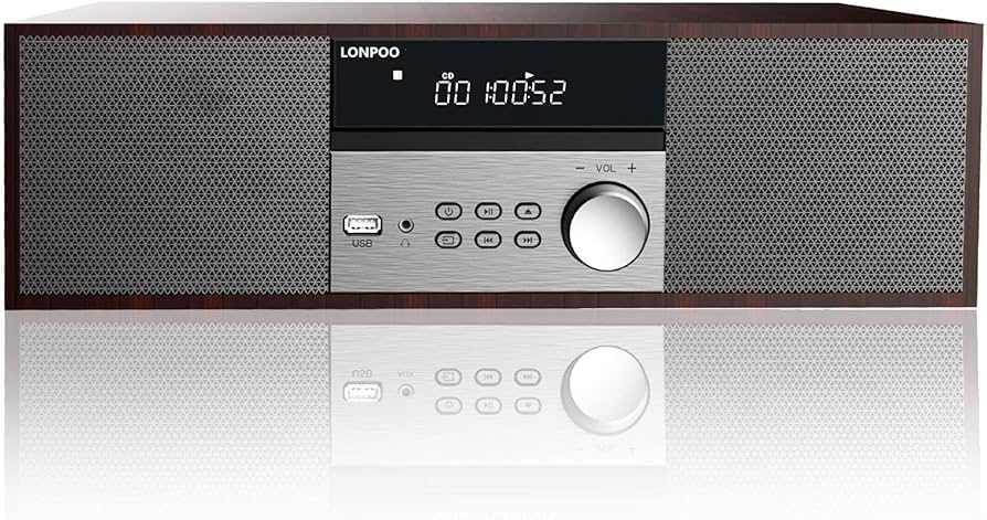 Amazon.co.jp: CDプレーヤー 40W コンパクトコンポーネントシステム CD