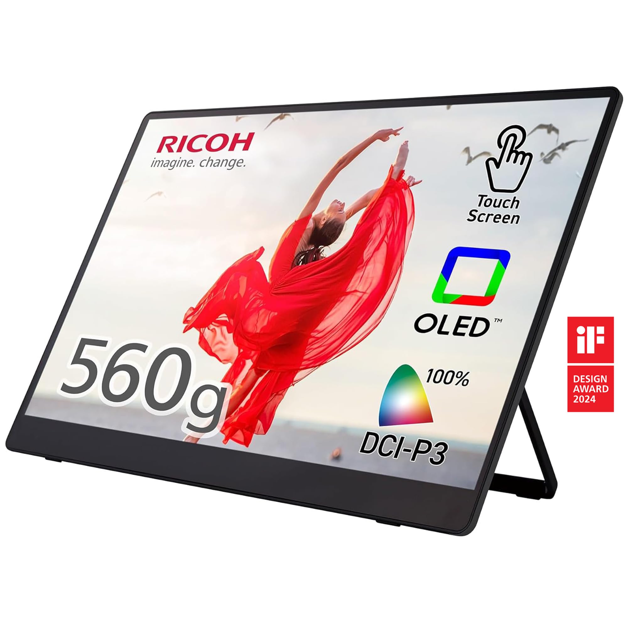 Amazon.co.jp: RICOH Portable Monitor 150 （有線モデル） : パソコン