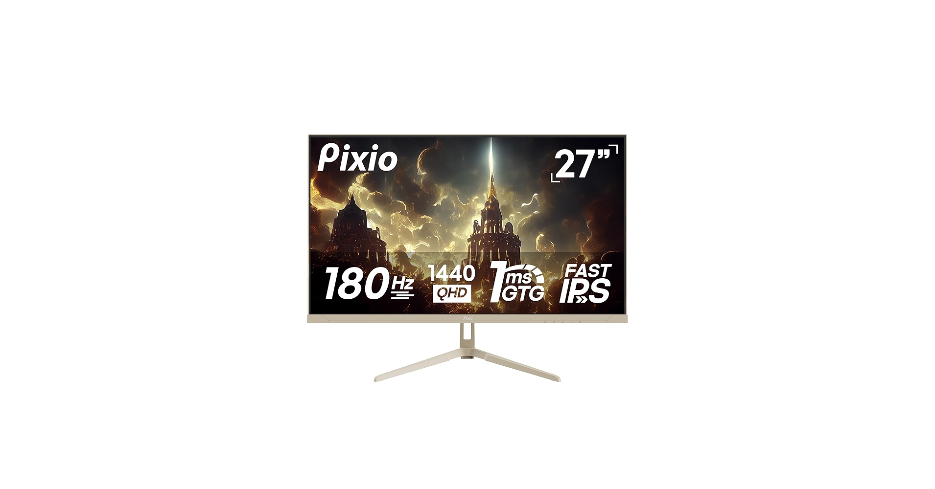 Amazon.com: Pixio PX278 Wave Beige 27 inch 180Hz Refresh Rate Quad