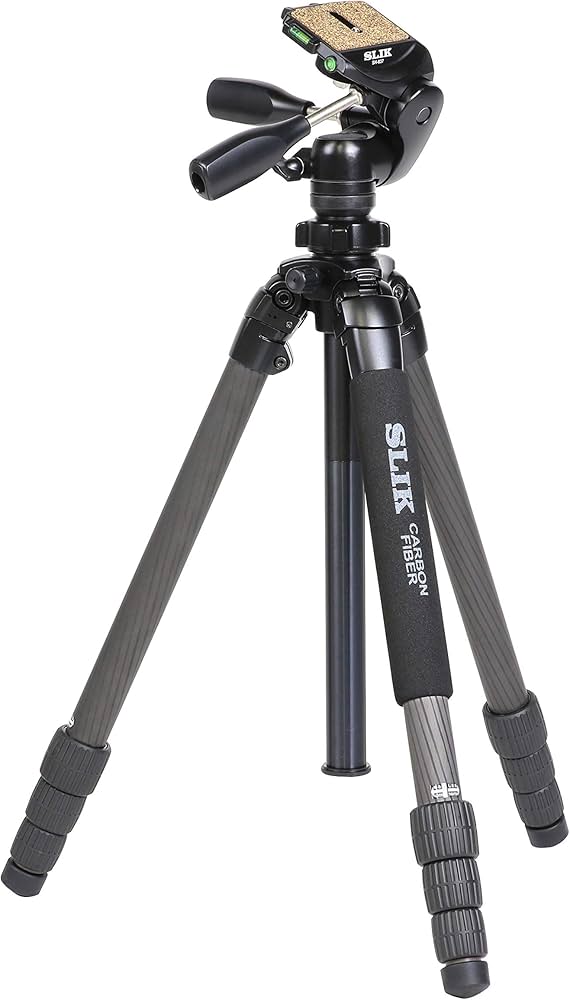 Amazon | SLIK カーボン三脚 ライトカーボン E94 4段 ナットロック式 3
