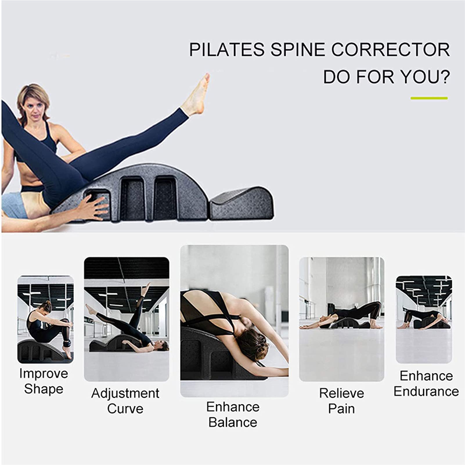 Amazon.co.jp: 背骨矯正機 ピラティス円弧 バランスドボディピラティス