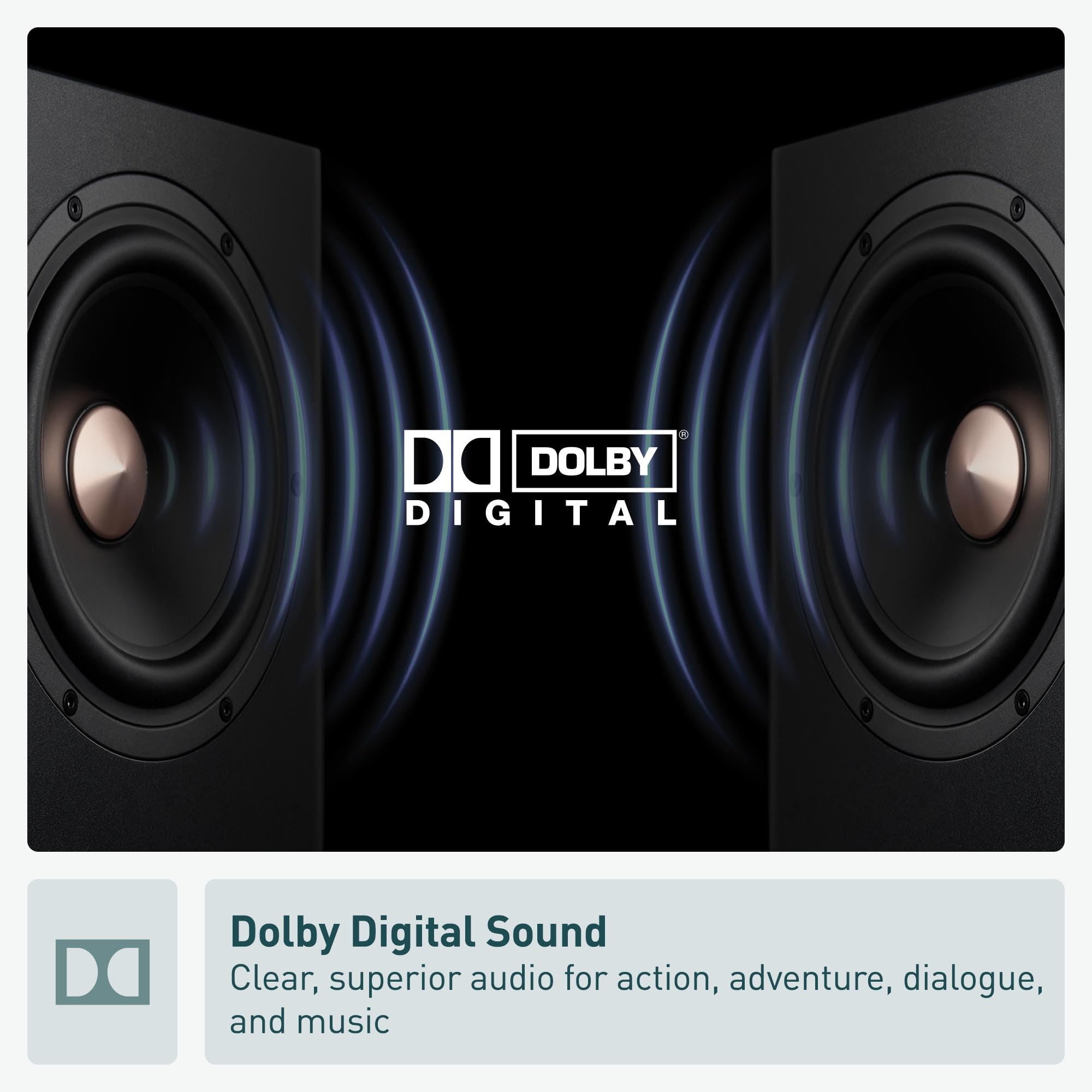 Amazon.com: Panasonic DVD Player with Dolby Digital Sound, 1080p