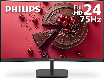 Amazon.com: Philips 241E1SCA Curved 24 inch Full HD (1920 x 1080