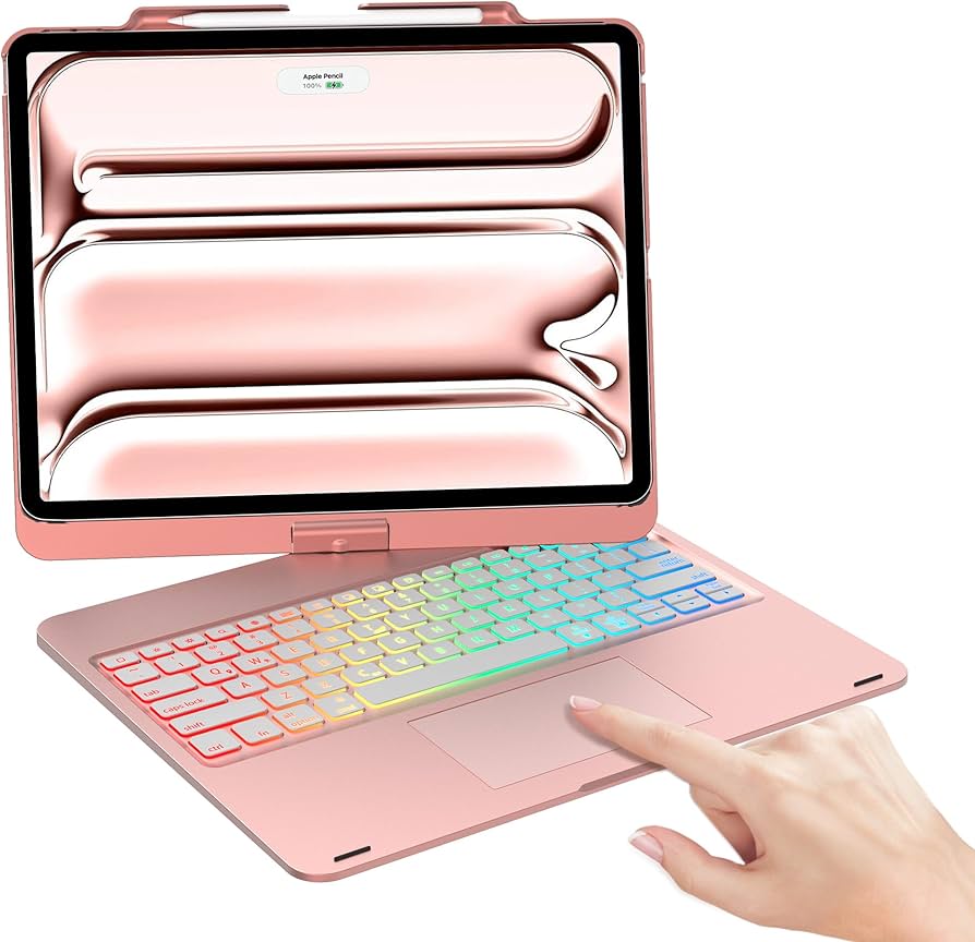 Amazon.com: Keyboard Case for iPad Air 13 inch (M3/M2) & iPad Pro