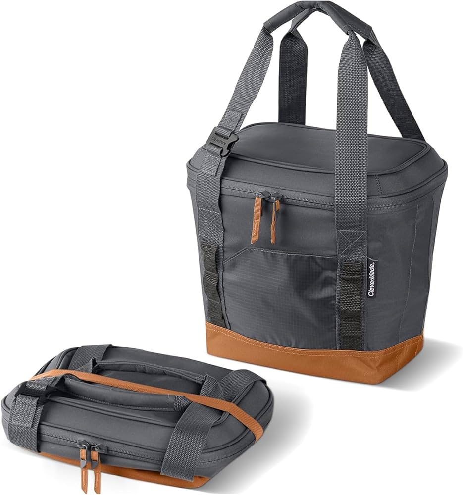 Amazon.com : CleverMade Pacifica Collapsible Insulated Cooler Bag
