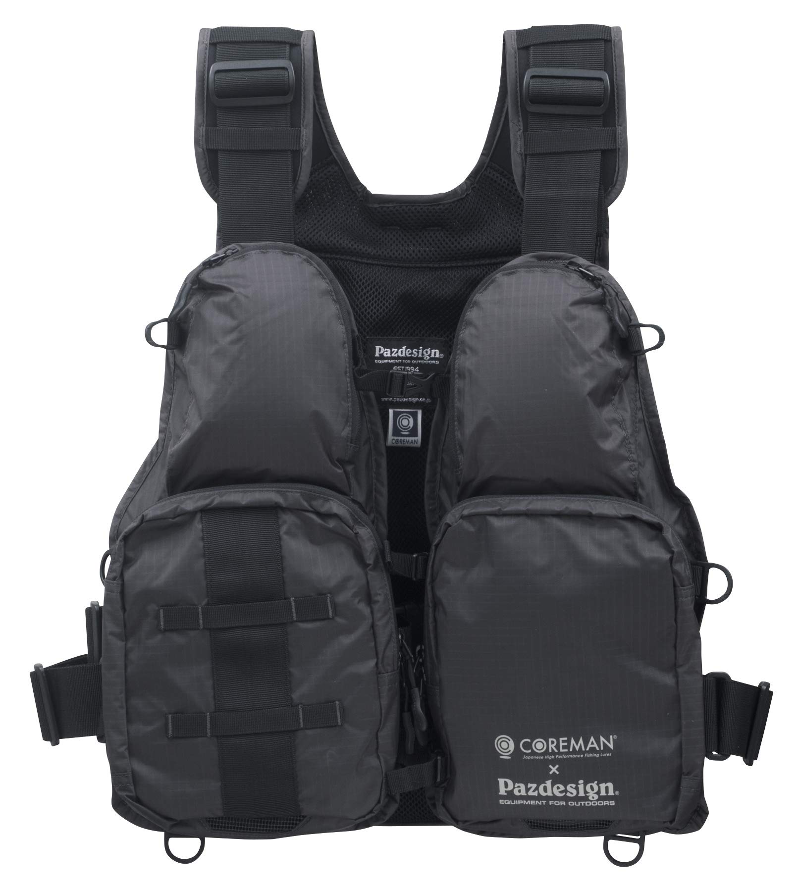 Amazon | パズデザイン スーパーライトベスト SLV-024 ガンメタ F