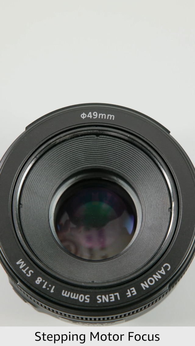 Canon EF 50mm f/1.8 STM Normal Lens for EF Cameras : CANON: Amazon