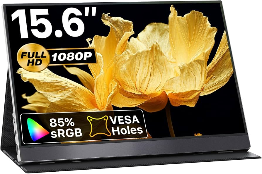 Amazon.com: VisionOwl Portable Monitor 15.6 Inch 1080P FHD 85